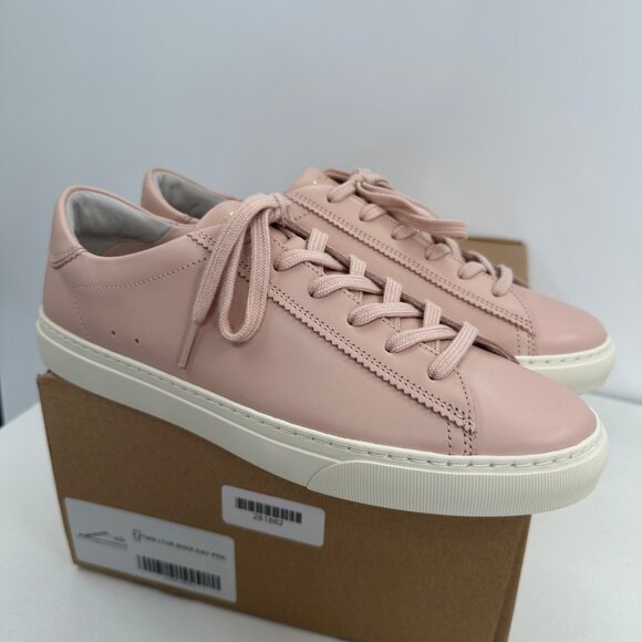 Everlane The Day Sneaker in Pale Pink Leather sz 10 Women's Lace-up Shoes Casual - Picture 1 of 10